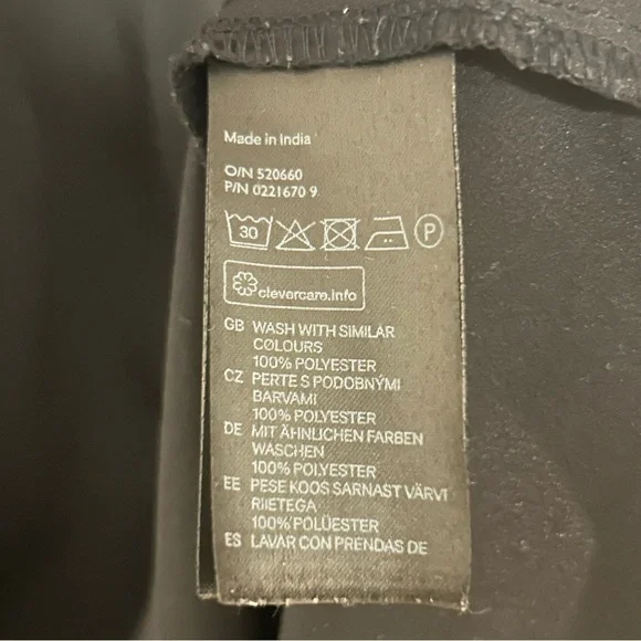 H&M Black Midi Dress - Picture 7 of 10